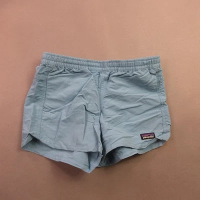 Patagonia Shorts Girls Small Lightweight Outdoors Activewear Drawstring Sky - Image 1 of 4