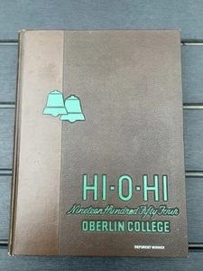 Anuario de colección 1954 Oberlin College Ohio HI-O-HI HC - Imagen 1 de 8