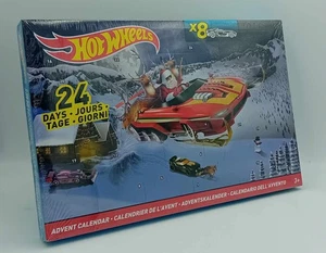HOT WHEELS DMH Adventskalender Weihnachten Sammler RARITÄT 2016 Neu in Folie NEW - Picture 1 of 4