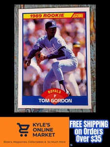 Tom Gordon Kansas City Royals 1989 Score Rookie #634 - Picture 1 of 5