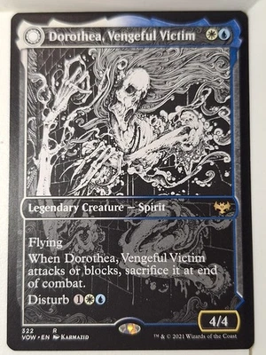 Dorothea, Vengeful Victim - Showcase - Innistrad - Magic the Gathering MTG Nice! - Image 1 of 3