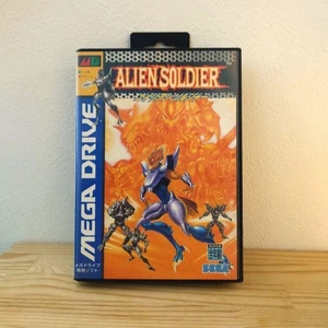 Alien Soldier Mega Drive MD Tested Rare Action Game Collectible 1995 Release - Picture 1 of 11