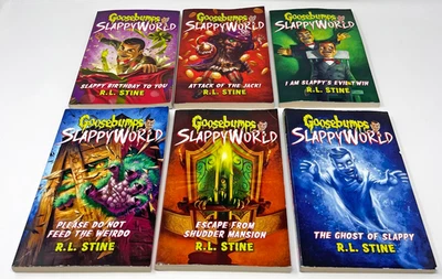Goosebumps Slappyworld Series 6 Books Collection Set (Books 1 - 6) by R.L. S... Foto 1 de 4