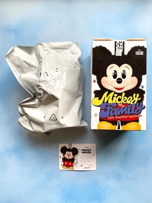 Llavero de felpa/vinilo Pop Mart Mickey Mouse 2025 familia Mickey lindo juntos ¡NUEVO EN PAQUETE! Foto 1 de 4