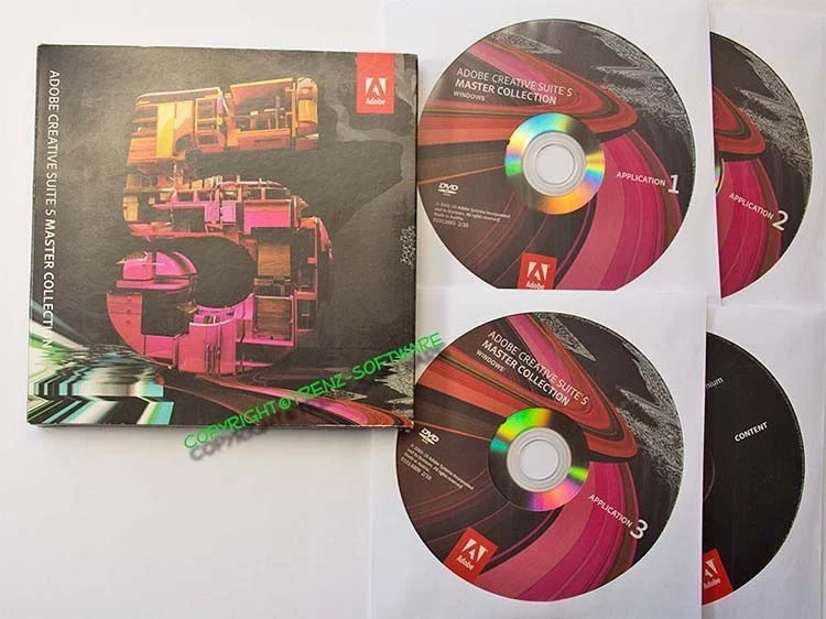 Adobe Creative Suite 5 Master Collection deutsch Windows- Indesign Photoshop CS5 - Bild 1 von 1