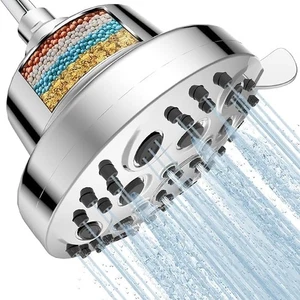 Filtered Shower Head - High Pressure Shower Head with Filter for Hard Water S... - Foto 1 di 1