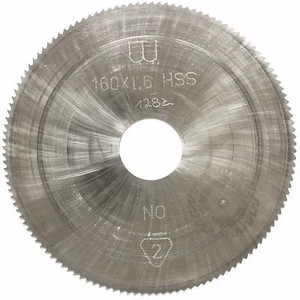 Metallkreissägeblatt HSS 151 x 1,6 x 32 128 Zähne Nutfräser 1010.32 - Bild 1 von 1