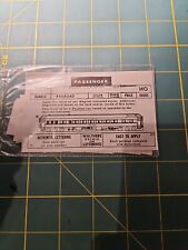 WALTHERS DECALS HO PASSENGER 77-80 PENNSYLVANIA GOLD NOS KT99