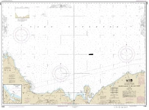 Grand Marais to Big Bay Point; Big Bay Harbor - Vintage Nautical Map - Picture 1 of 1
