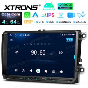 9" Android 14 Car Radio Stereo GPS Sat Nav for VW GOLF 5 6 Jetta EOS 8Core 4+64G - Picture 1 of 19