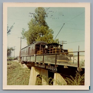 1969 Ohio Railway Museum Lok #2 Worthington Train Car Original Foto 9524 - Bild 1 von 2