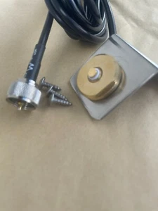 NMO STAL NIERDZEWNA L UCHWYT BŁOTNIKA ZE ZŁĄCZEM PL-259 MADE IN USA - Zdjęcie 1 z 2