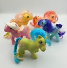 5 x My Little Pony Figurines inc. Posey, Tootsie and Hopscotch - 1984