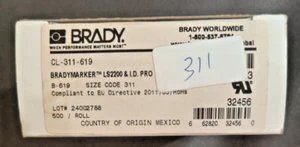 Brady CL-311-619 - Picture 1 of 1