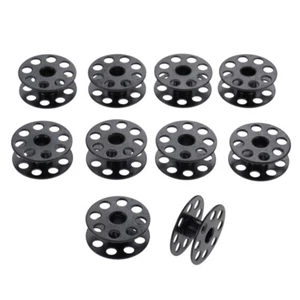 10 Pack Universal M Size Bobbins For Singer Brother Industrial Sewing Machines - Picture 1 of 9