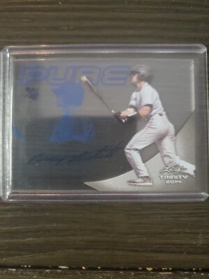 2014 LEAF TRINITY PURE ROOKIE AUTOGRAPH #P-MP1 MAX PENTECOST #9/25 - Image 1 of 2