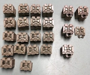 101 Legrand Viking 370 Heavy Duty Rail Mounted Terminal Blocks Free Shipping - Picture 1 of 10
