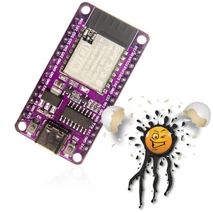ESP32-C2 ESP8684 ESPC2-12 NodeMCU USB-C 32bit RISC-V 120 MHz 4MB Flash 272KB RAM - Bild 1 von 3