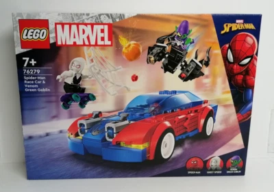 Lego Marvel Spiderman 76279 Spider-Man Race Car & Venom Green Goblin Neuf New - Photo 1/3