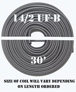 Cable alimentador subterráneo Southwire 14/2 UF-B x 30' - Imagen 1 de 2