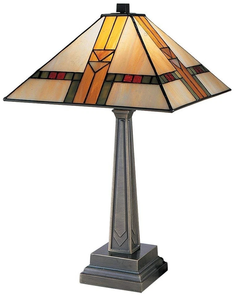 Dale Tiffany 8655/551 Edmund Mission Style Table Lamp 13.0" .0" .75"...