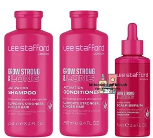 Lee Stafford HAIR GROWTH Grow Strong Shampoo, Conditioner & Scalp Serum - Picture 1 of 3