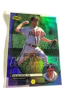 Upper Deck UD Ionix Hyper Greg Maddux 1999 #H4 Atlanta Braves - Imagen 1 de 2