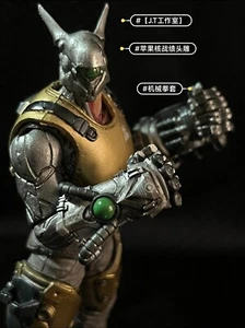 Joytoy 1/18 Metallic APPLESEED Head Model & Mech Gloves Fit 3.75" Soldier Ranger - Picture 1 of 6
