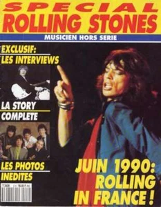 ROLLING STONES Special MAGAZIN - June 1990-Rolling in France!Musicien Hors serie - Picture 1 of 1
