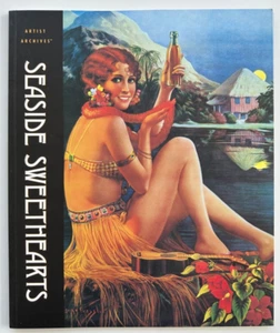 Seaside Sweethearts, Book of 14 Pin-Up Illustrations, Elvgren, Mozert, Pressler - Picture 1 of 5