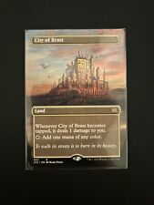 1x City of Brass MTG Double Masters 2022 Borderless Rare Nonfoil NM