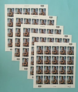 Scott #3660 Duke Kahanamoku Surfer 37¢ | 5 Sheets of 20 = 100 Stamps FV$37 - Picture 1 of 1