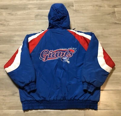 Vintage Game Day Logo 7 NFL Football New York Giants Jacket Size XL 90s - Image 1 of 4