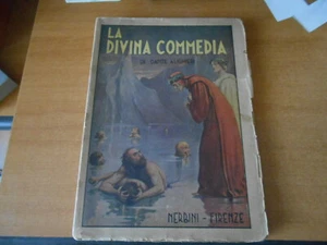 libro-LA DIVINA COMMEDIA-D.ALIGHIERI-NUOVA ED.-ed.NERBINI 1943-sc.135 - Imagen 1 de 8