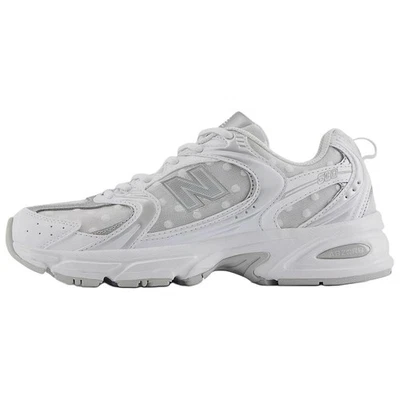 New Balance 530 Silver Metallic Polka Dots - U530HFW Ship Now - Image 1 of 4