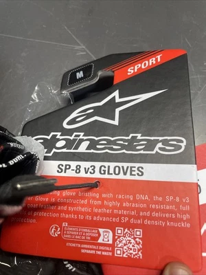 Guantes Alpinestars Sp-8 V3 -- Talla M Foto 1 de 4