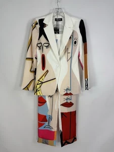 ZCRAVE F3TISH BLAZER + PANTS MATCHING SET 2 Piece Size S - Picture 1 of 23