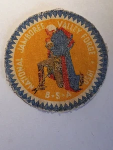 BSA 1950 NATIONAL BOY SCOUT JAMBOREE OFFIZIELLER TEILNEHMER LEINWAND PATCH #3 - Bild 1 von 2