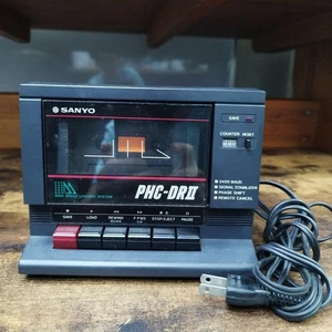 SANYO PHC-DRII MSX registratore dati lettore cassette vintage testato - Foto 1 di 5