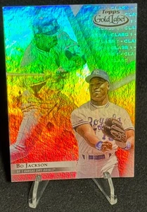 2018 Topps Gold Label Bo Jackson #51 Clase 1 Parallel Kansas City Royals - Imagen 1 de 3