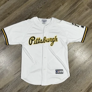 Camiseta De Colección Starter Piratas de Pittsburgh Corea Para Hombre Grande Años 90 MLB Blanca Genuina - Imagen 1 de 17