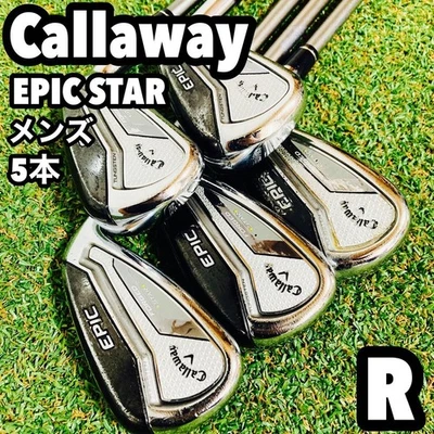 Callaway EPIC STAR FORGED Irons #6-9,Pw(5Clubs)/SPEEDER EVOLUTION/Flex:Regular - Image 1 of 4