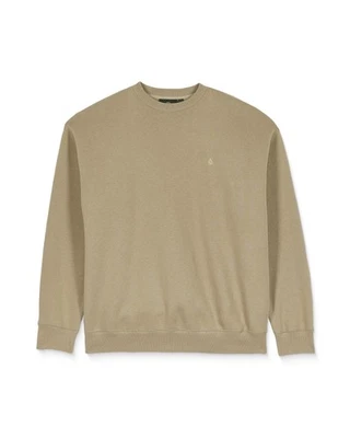 VOLCOM - Mens Single Stone Sweatshirt - Brindle - Casual L/S Top - Image 1 of 4