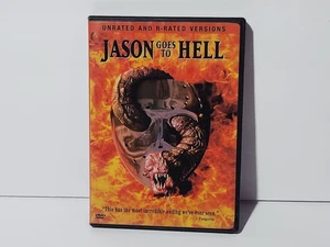 Jason Goes to Hell (DVD, 1993) Unrated and R-Rated - Foto 1 di 4