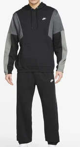 Nike Club Fleece Hded Trackk Gx Sweatanzug Schwarz Herren HV1165-010 - Bild 1 von 3