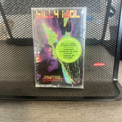 Billy Idol Cyberpunk Cassette 1993 Chrysalis Records Sealed With Hype!! Foto 1 de 4