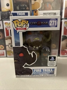 Funko Pop! Figura Vinilo God of War Fire Troll #271 Playstation con Protector - Imagen 1 de 8