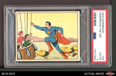 1940 Superman #25 Trapped in the Air PSA 4 - VG/EX - Image 1 of 2
