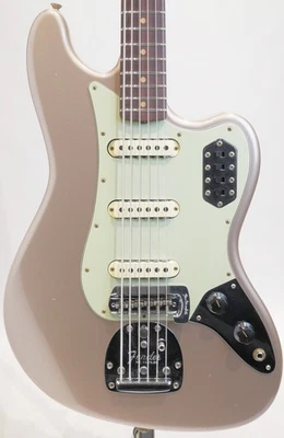 Fender Custom Shop 2024 Limited Bass VI Journeyman Relic Aged Shoreline Gold - Image 1 of 4