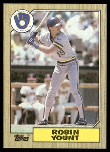 1987 Topps #773 Robin Yount Milwaukee Brewers Baseballkarte - Bild 1 von 2